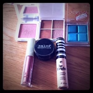 Various mix of makeup items